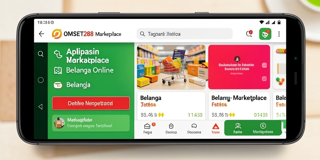 Tampilan antarmuka aplikasi <strong>OMSET288</strong> yang menarik dan mudah digunakan.