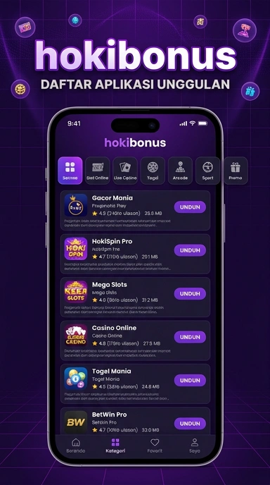 Hokibonus - Halaman Indeks Aplikasi Populer dan Kanal Uji Terbaik